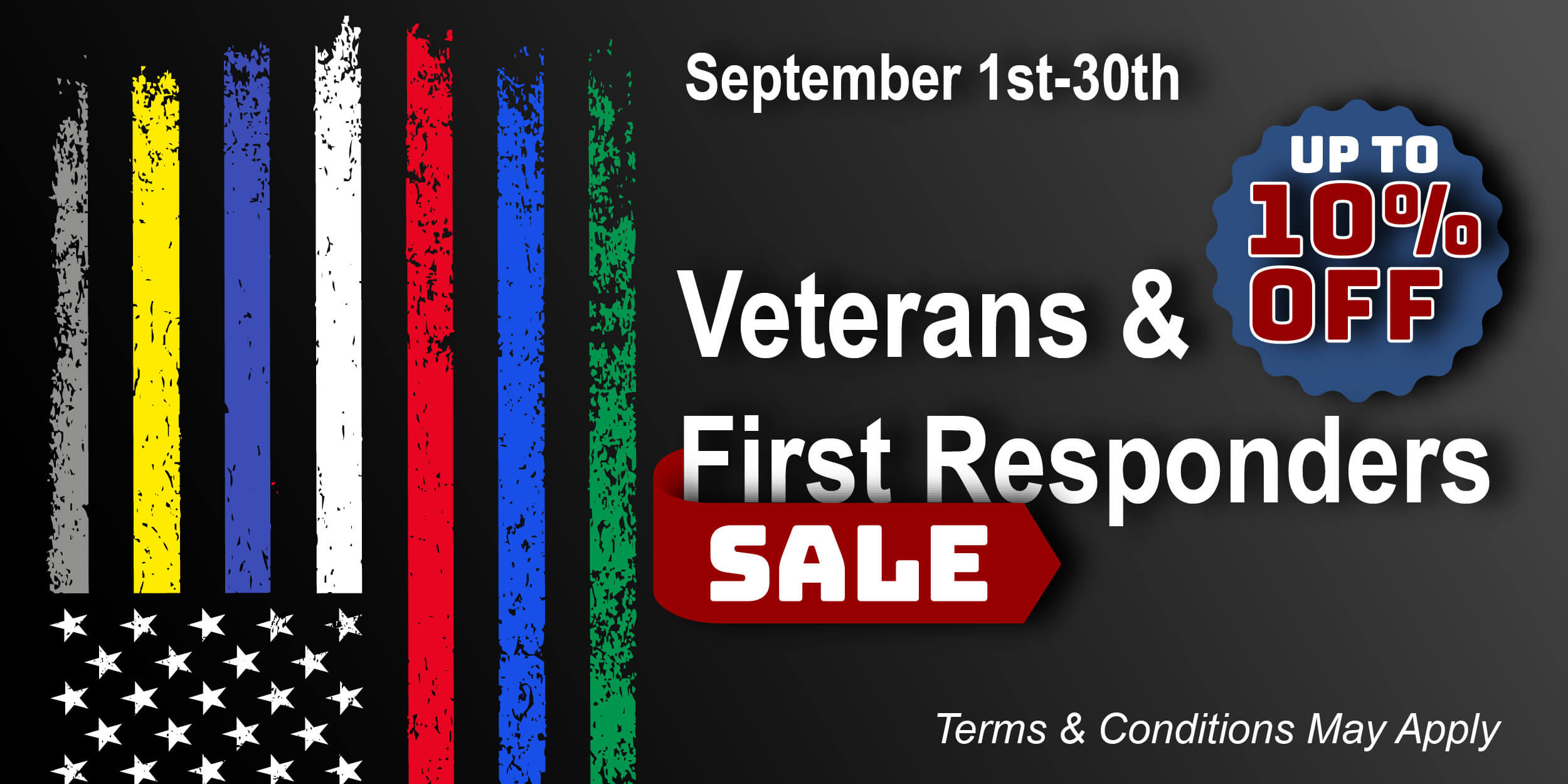 <p>2023 Veterans Appreciation Sale</p>