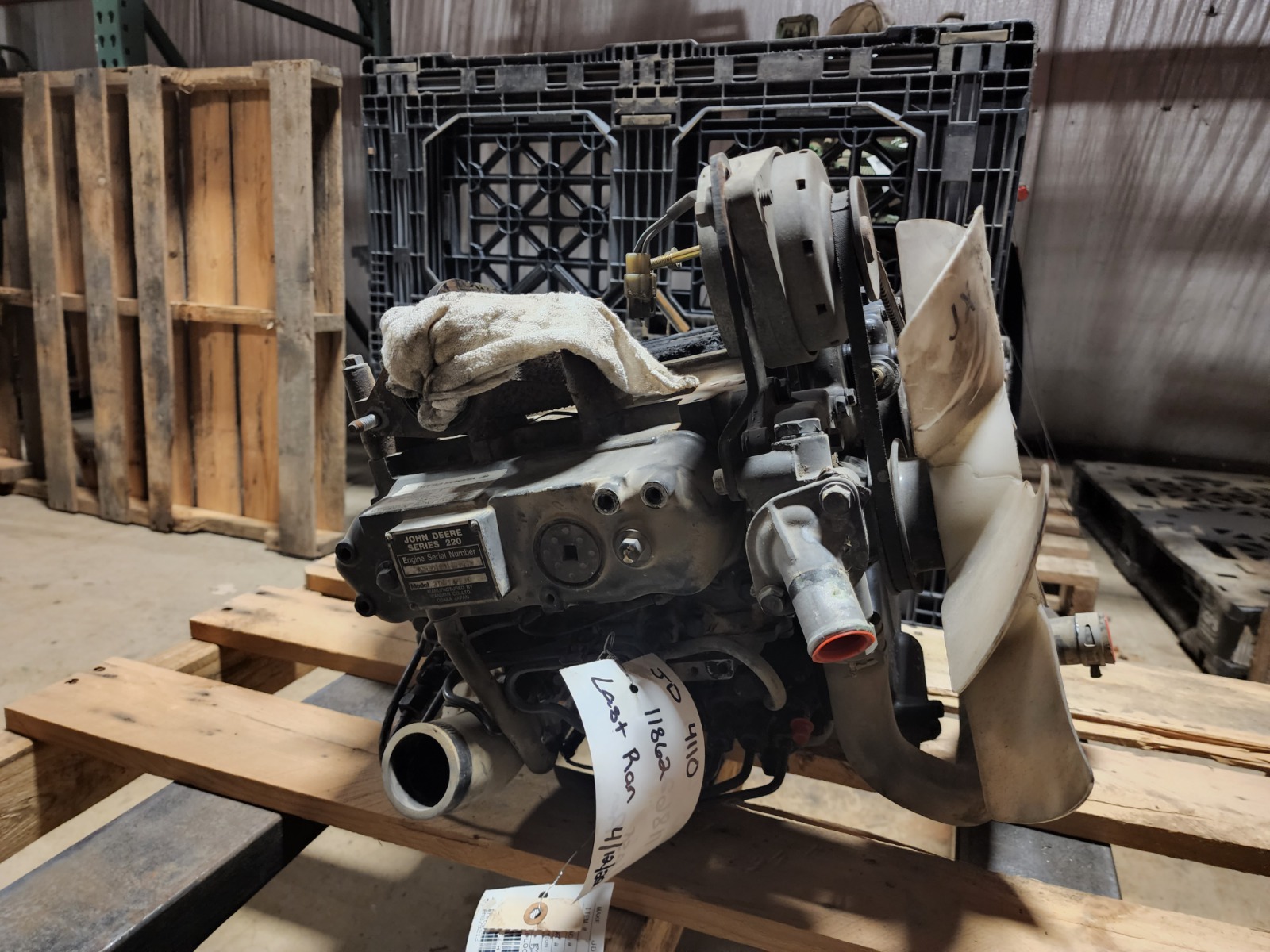 JD ENGINE ASY  4110           %