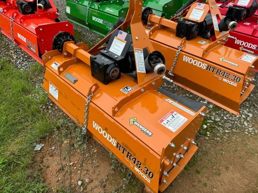 Woods RTR48.30 4' tiller reverse - Woods Orange