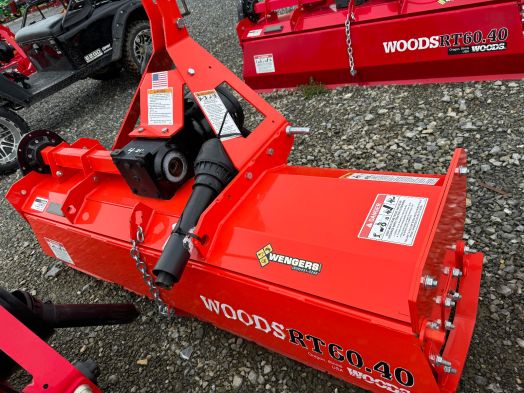 Woods RTR60.40 5' tiller reverse - Kub Orange