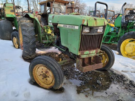 John Deere 950 Salvage Tractor