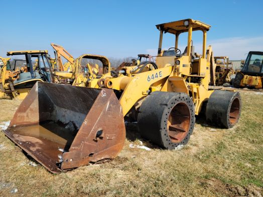 John Deere 644E Salvage Unit 