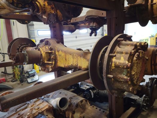 AXLE ASSY REAR WHL TO WHL
