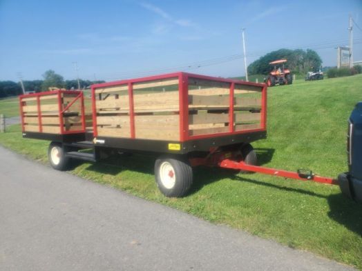 Stoltzfus 8.5' x 18' hay ride wagon