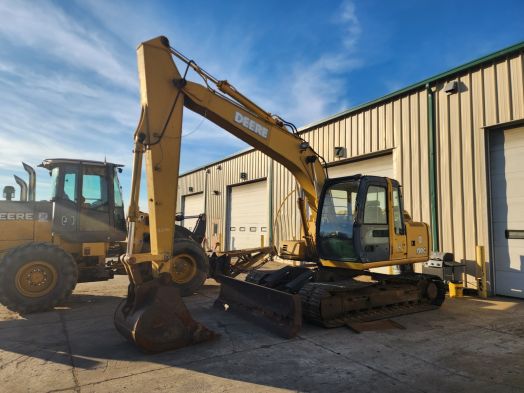 John Deere 120C Salvage Unit