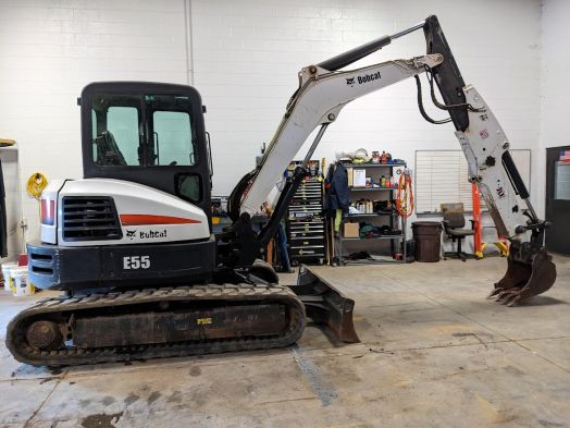 2014 Bobcat E55 mini excavator