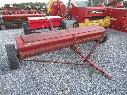 McCormick 10&#039; lime drill with grass box