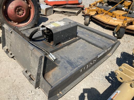 Titan 60" skid loader brush mower 
