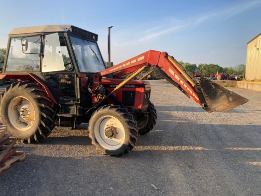 Zetor 5245 4x4 cab loader