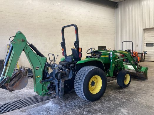 John Deere 4320 tractor loader backhoe