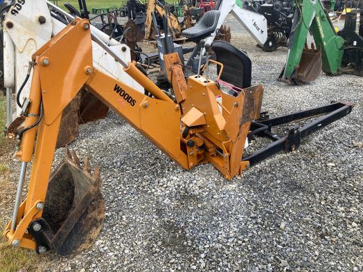 Woods 750 backhoe with subframe and pto pump