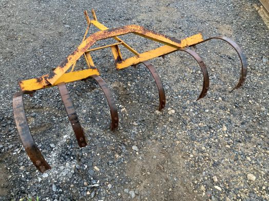 King Kutter 1 row 3pt C tine cultivator