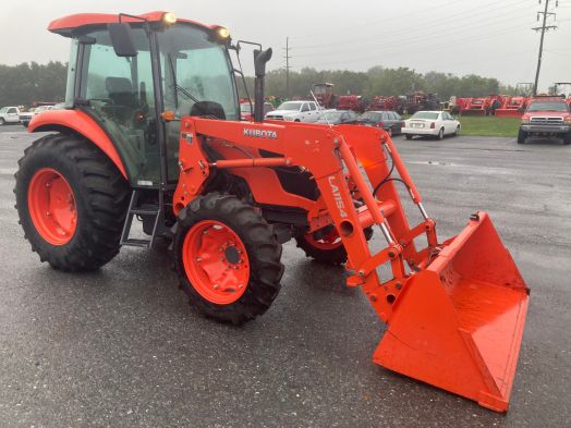Kubota M6060 4x4 cab and LA1154 loader