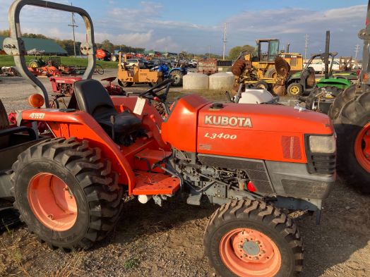 Kubota L3400D 4x4 tractor