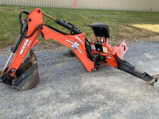 Woods BH90X backhoe with 16" bucket