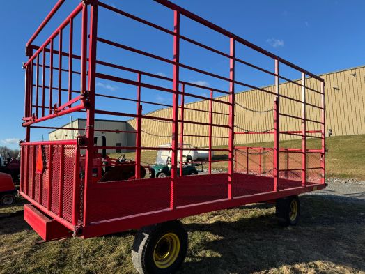 Farmers Choice 8x18  hay rack wagon 