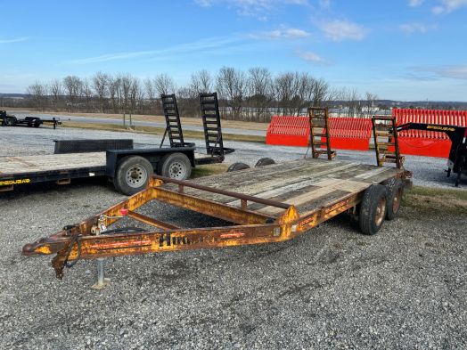 Hudson 14' skid loader trailer 10k