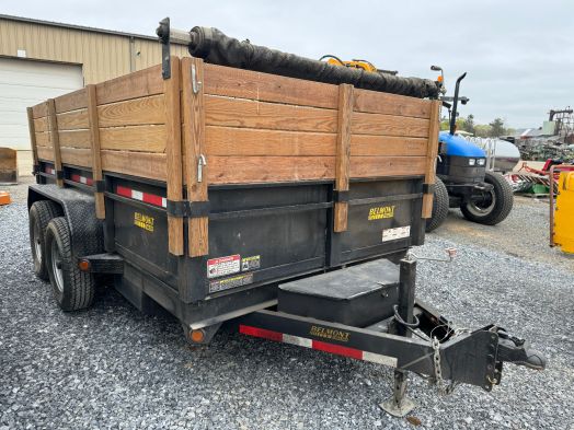 Belmont 12' dump trailer 10k