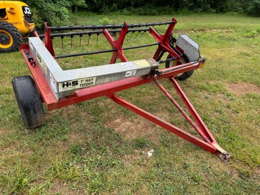 H & S 7' hay tedder 