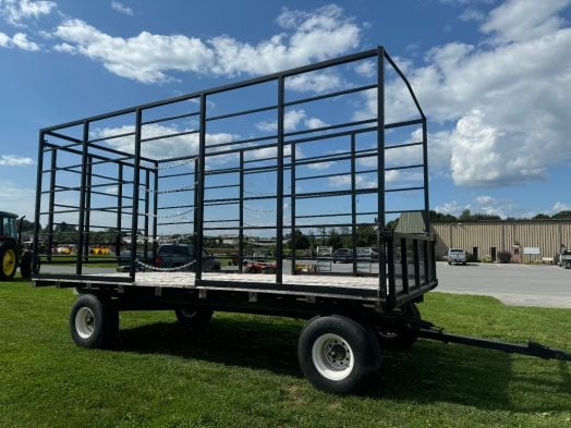 Demco 8x18 hay rack wagon 