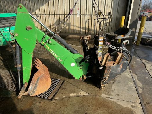 John Deere 48 backhoe with 16" bucket 