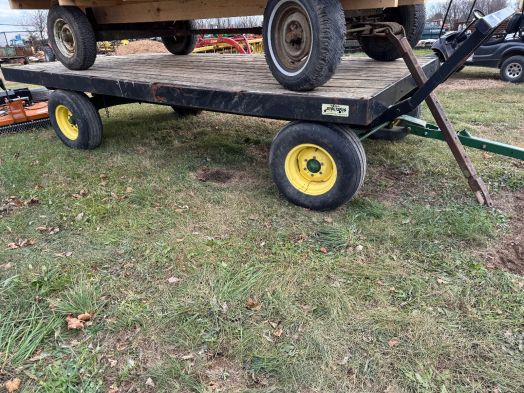 Stoltzfus 7x16 flat bed wagon
