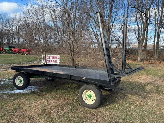 Horst 8x14 wagon with steel bed and ramps