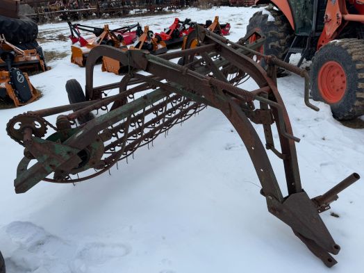 David Bradley roller bar hay rake