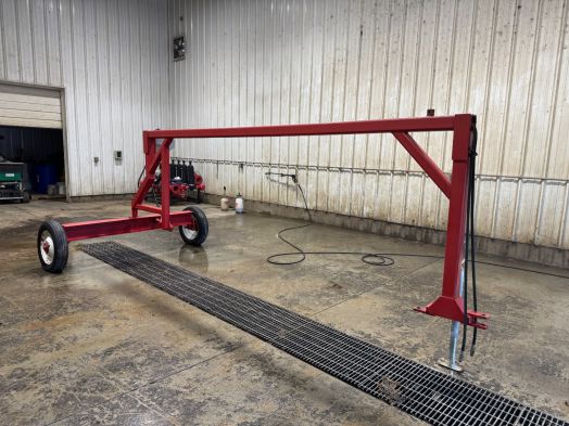 Tandem rake hitch 