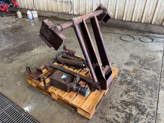 5 Ton hoist with electric over hydraulic power unit.  