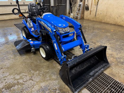 New Holland Workmaster 25s tractor loader mower