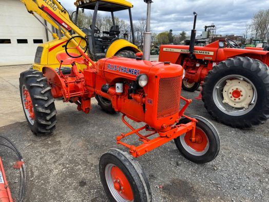 Allis Chalmers CA tractor wide front and snap coupler