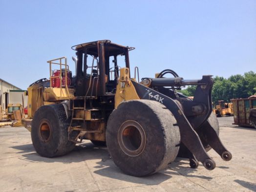 John Deere 744K Salvage Unit
