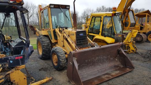 Ford 555B Salvage Unit #1714