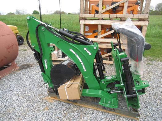 Woods BH75-1 backhoe green