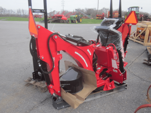 Woods BH75-1 backhoe attachment with subframe