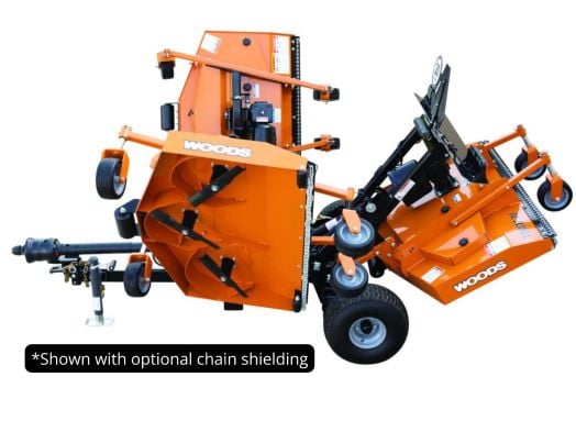 Woods TBW12.20 turf batwing mower