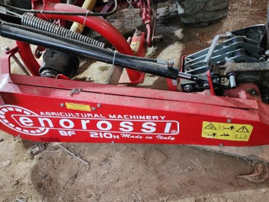 Enorossi 7' double acting sickle bar mower