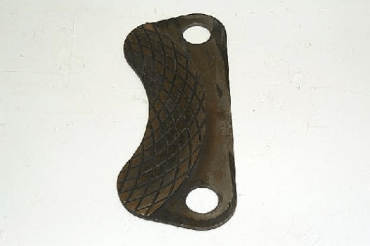 Allis Chalmers Hand Brake Pad - Lined 1 Side