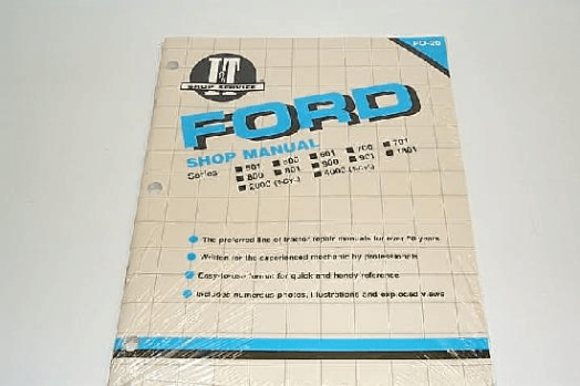 Ford I & T Shop Service Manual
