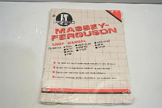 Ferguson IT Shop Service Manual