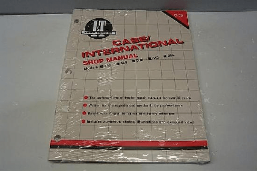 Case-international I & T Shop Service Manual