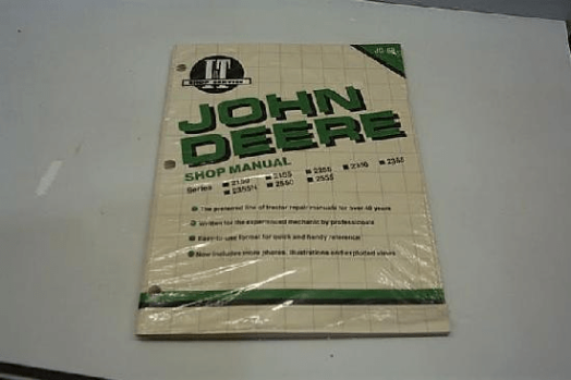 John Deere I & T Shop Service Manual