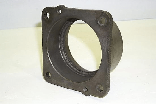 White Differential Flange - R.h.