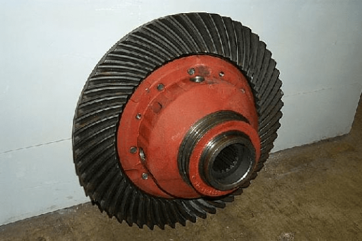 White Differential Assembly With Ring Gear