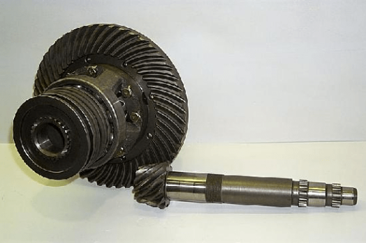 White Differential Assembly With Ring & Pinion