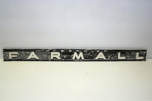 Farmall Mccormick Farmall Name Plate