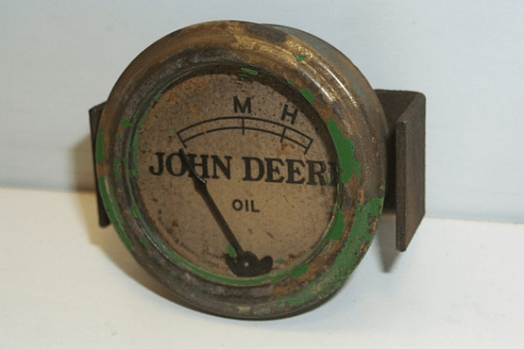John Deere Oil Gauge