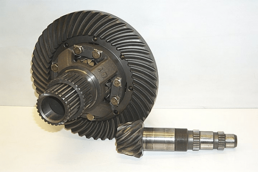 White Differential With Ring & Pinion