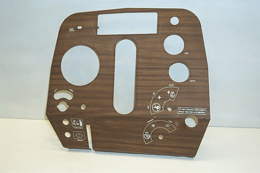 Massey Ferguson Instrument Panel Plate